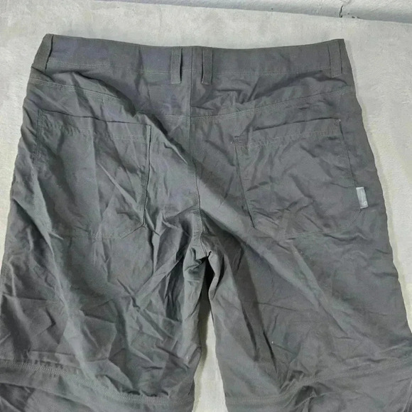 5Mountain Hardwear Pants Mens 36x30 Gray BASIN TREK Convertible Stretch Hiking - Picture 4 of 10